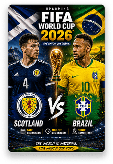 SCOTLAND vs BRAZIL